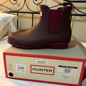 Men’s original Chelsea hunter rain boots men’s 9